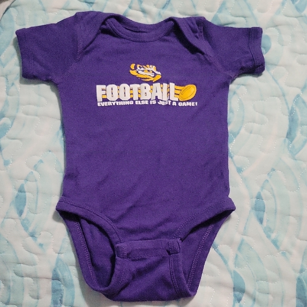 Minnesota Vikings Football Baby Boy Bodysuit 6 Months